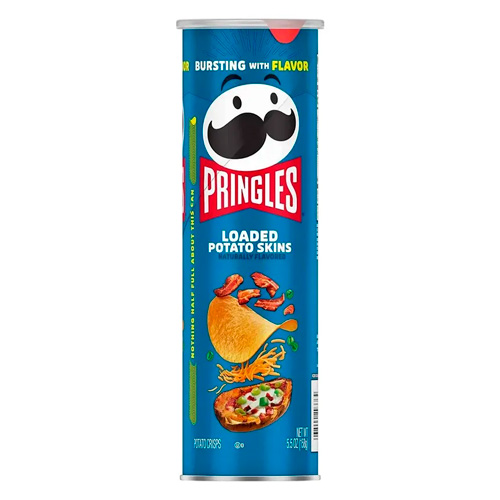 Чипсы Pringles Loaded Potato Skins   158гр