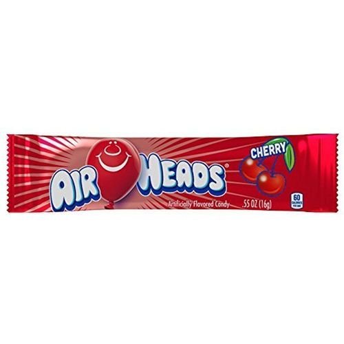 Жевательная конфета AirHeads со вкусом Вишни 15,6гр