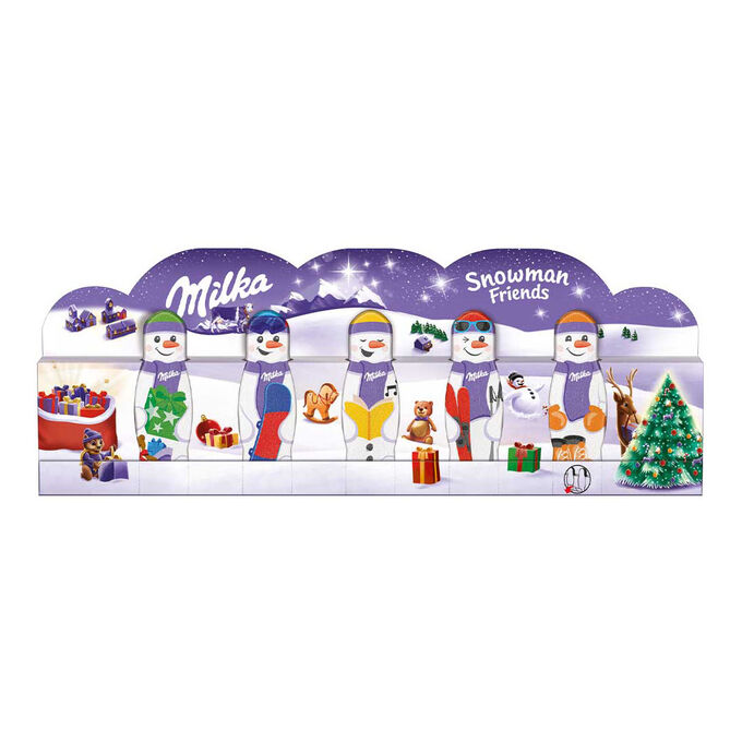 Шоколадный набор Milka Снеговик и друзья   15гр