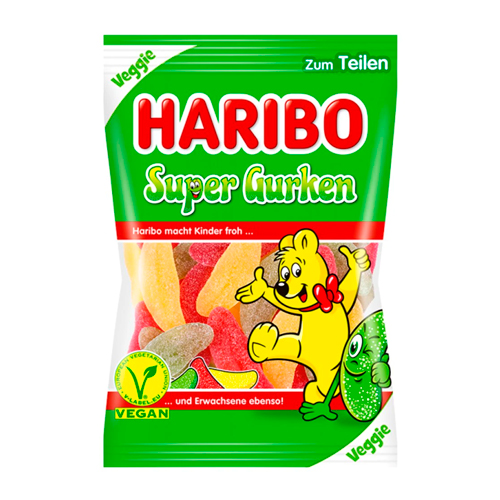 Мармелад Haribo Супер Огурцы 200гр