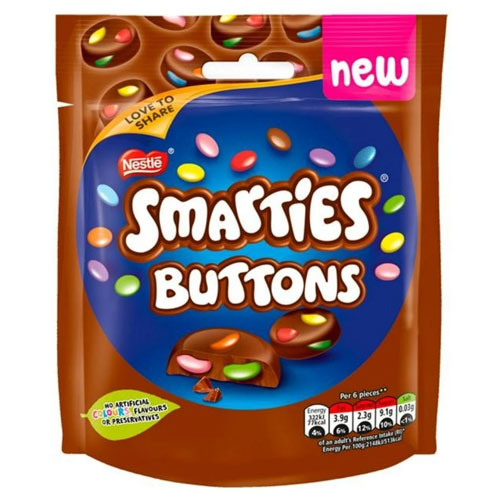 Конфеты Nestle Smarties Batons 90гр