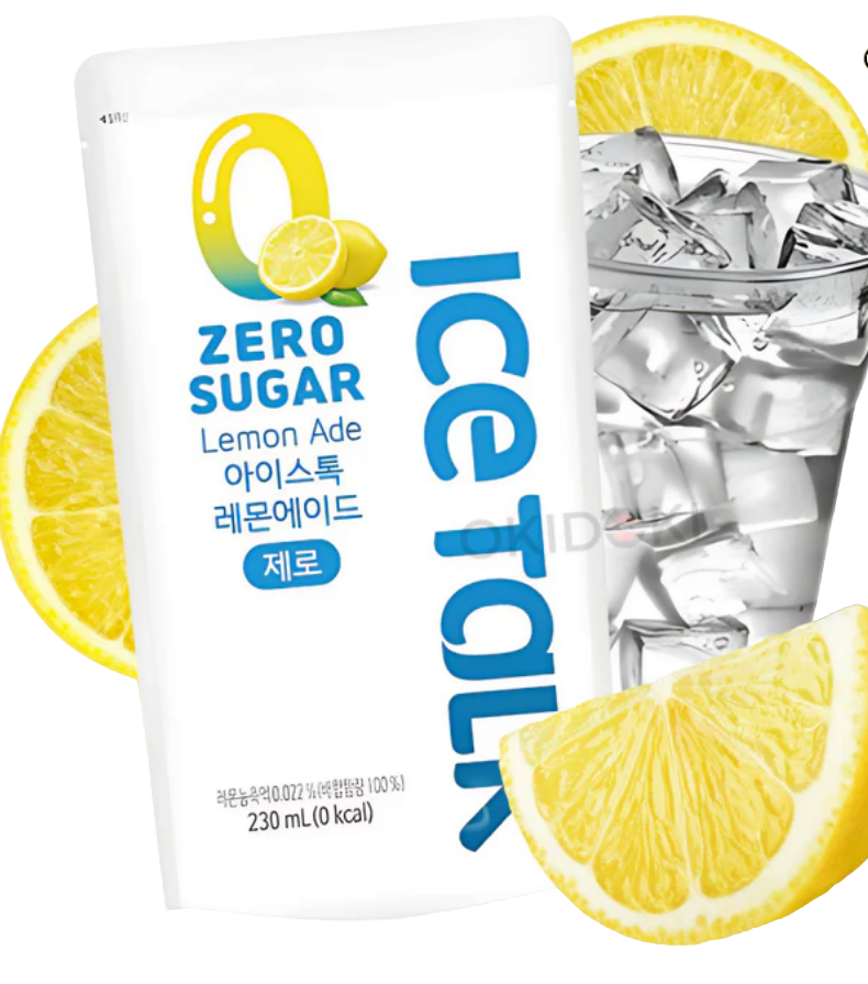 Напиток безалкогольный ICE TALK ZERO SUGAR LEMON   230мл