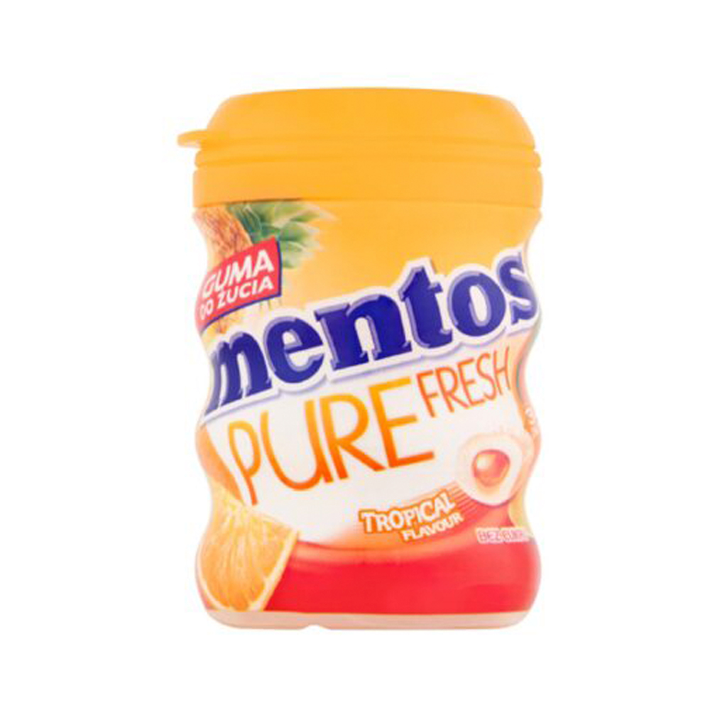 Жев.резинка Mentos Pure Fresh Tropical   60гр