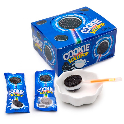 Леденцовая карамель "Cookie Neon Lollipop" 10гр