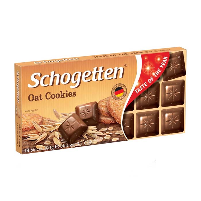 Шоколад Schogetten Oat Cookies 100г