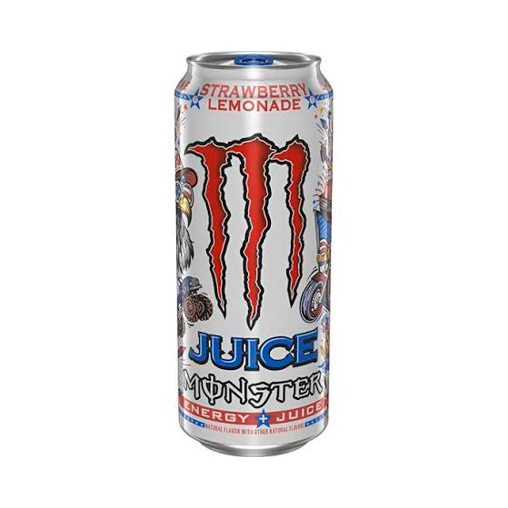 Энергетический напиток Monster Strawberry Lemonade   473мл