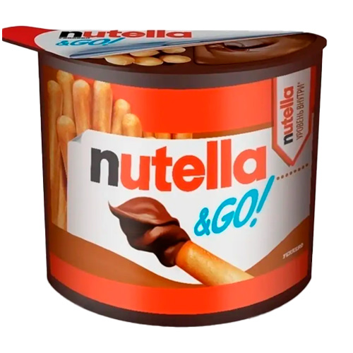 Злаковые палочки Nutella & Go с шоколадной пастой   52гр