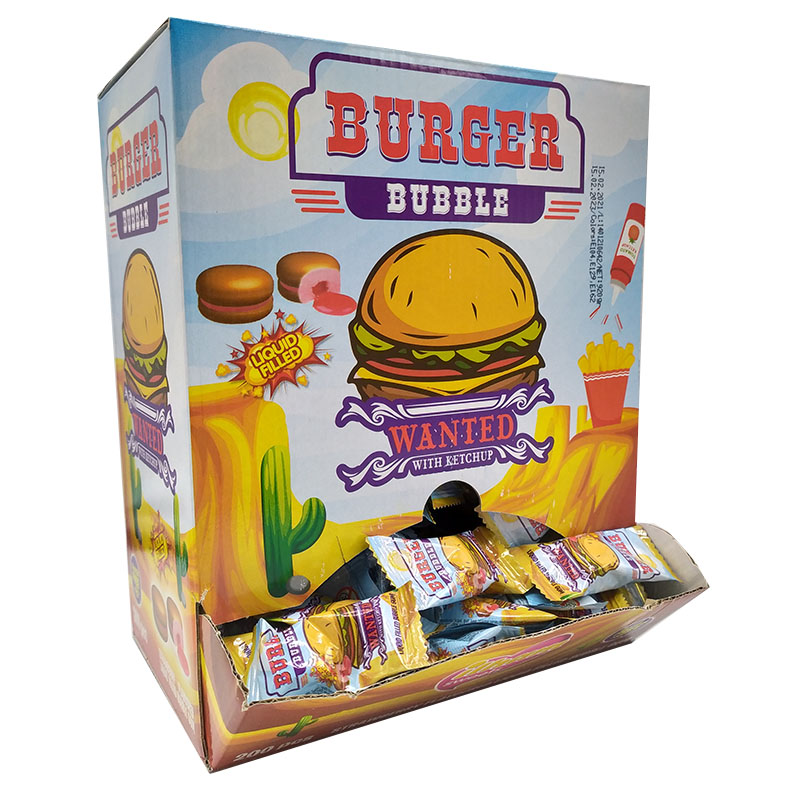 Жев.резинка Ilham Sweets Burger Bubble (бургер с жидким центром)  4,6гр