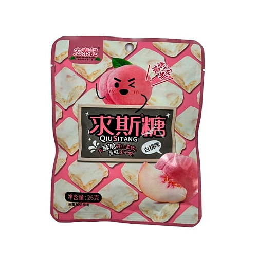 Конфеты Hong Tai Kee Foods QiuSitang Peach 26гр