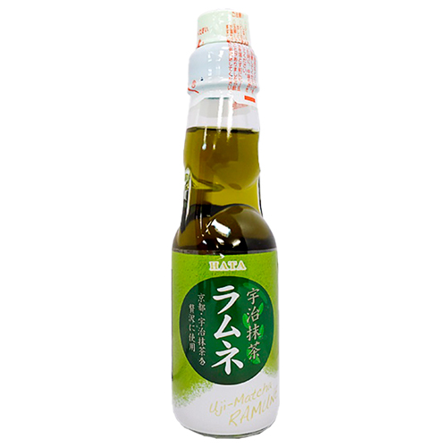 Газ.напиток Ramune со вкусом зеленого чая матча   200мл