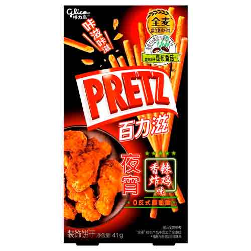 Палочки Pretz со вкусом пряного жареного цыпленка 41гр
