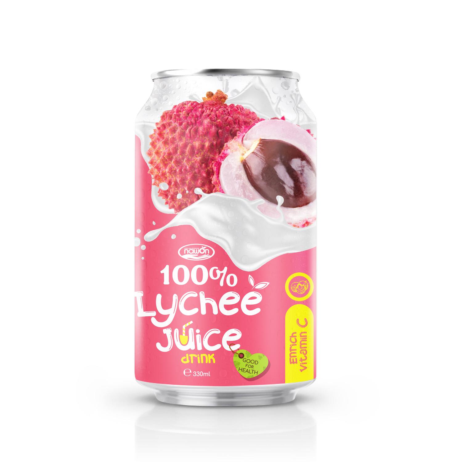 Нектар Encampa Lychee Juice Drink 330ml. Вьетнам