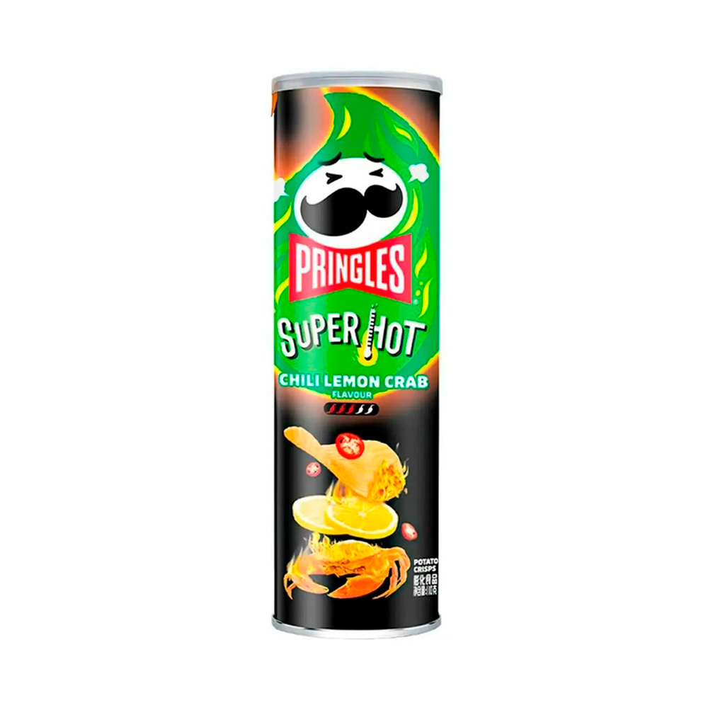 Чипсы Pringles Chili Lemon Crab   110гр