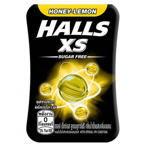 Жевательная резинка HALLS Мед и лимон 15гр