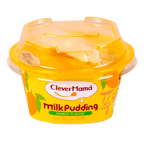 Желе CleverMama Milk Pudding Mango   70гр