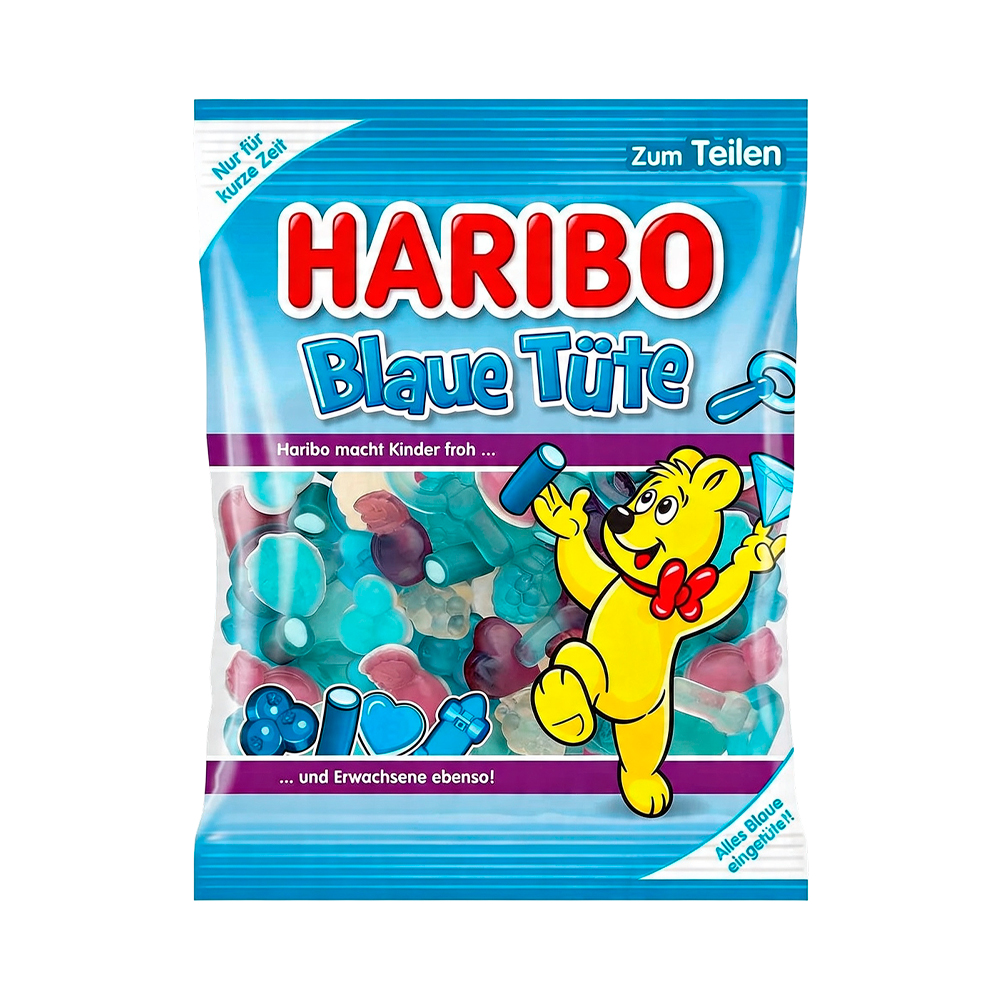Жев.мармелад Haribo Limited Blaue Tüte   175гр