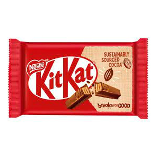 Шоколадный батончик KitKat 4 Finger ШВЕЙЦАРИЯ  41,5гр