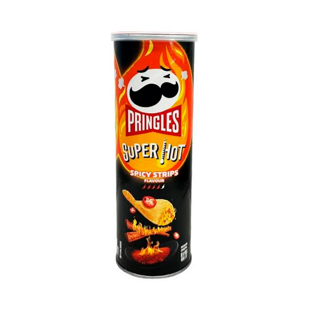 Чипсы Pringles Spicy strips   110гр