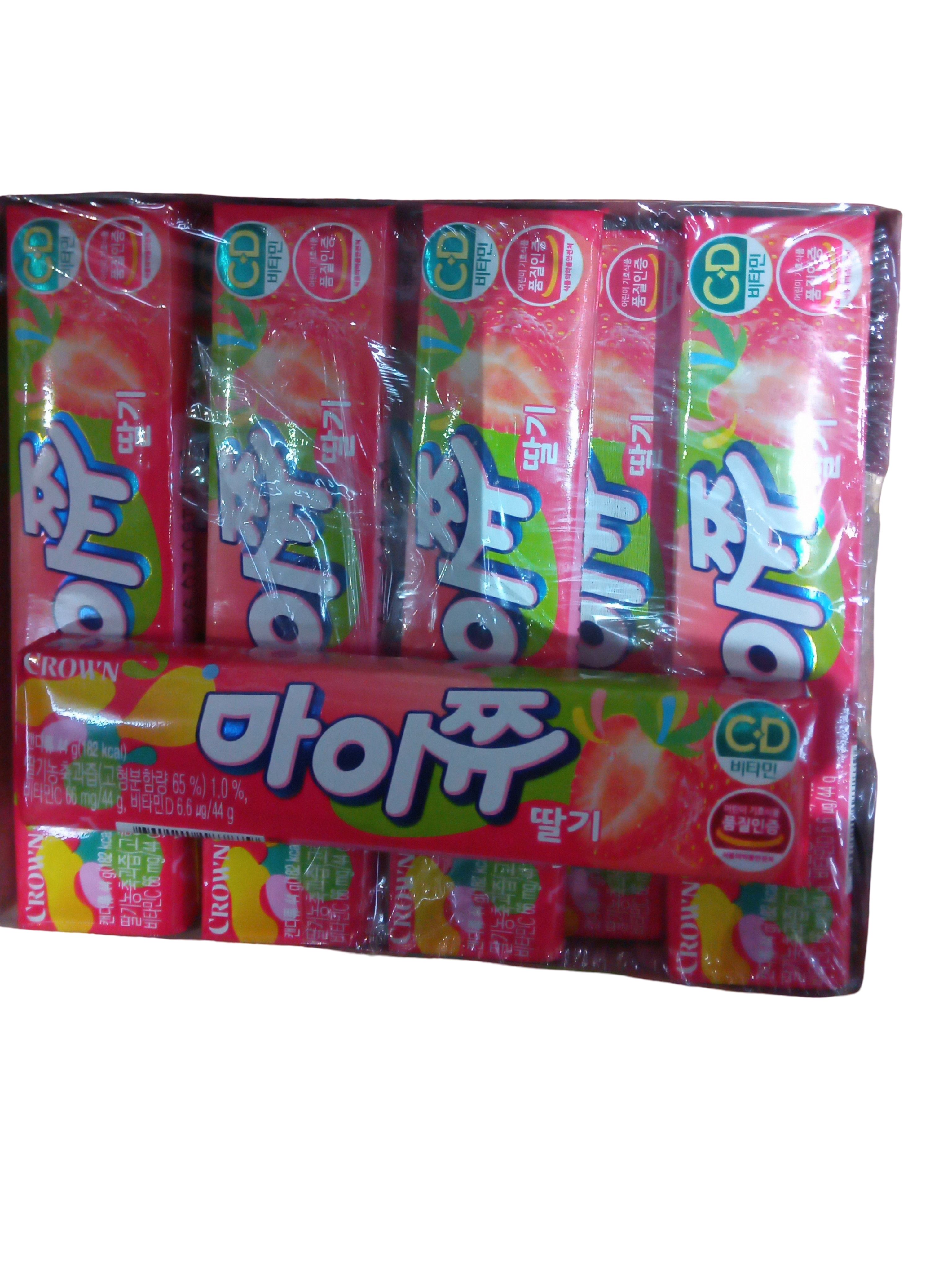 Жев.резинка CHEWSOME STRAWBERRIES FLAVOUR    44гр