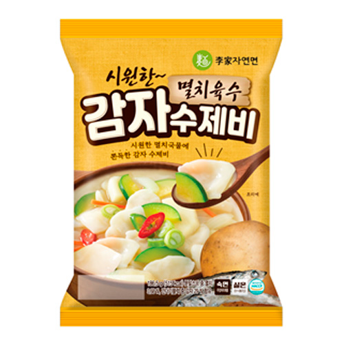 Рисовые палочки IGAJAYEONMYEON Sujebi с анчоусами  184гр