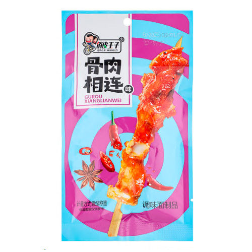 Снек Nanjin Gurou Xianglianwei со вкусом острого шашлыка   20гр