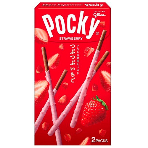 Бисквитные палочки Pocky 2packs "Strawberry"   57,6гр