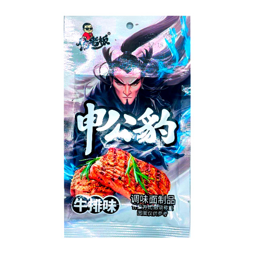 Снек Nanjin лапша «Шэнь Гунбао» со вкусом стейка   20гр