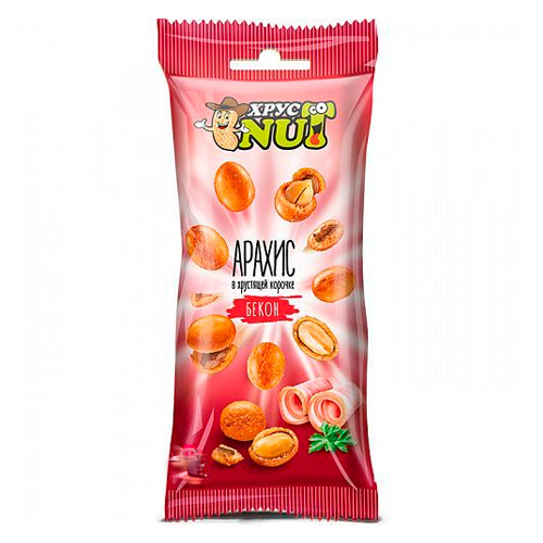 Арахис ХрустNut в хрустящей корочке бекон   50гр