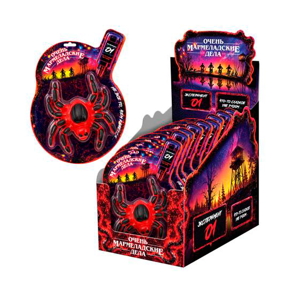 Жев.мармелад Очень Мармеладские Дела Паук   80гр