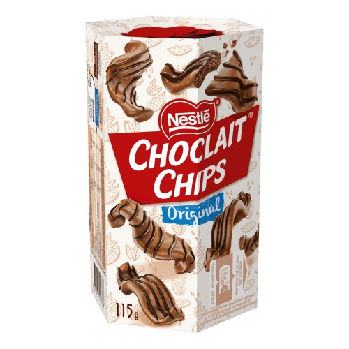 Шоколад Nestle Chips Original   115гр