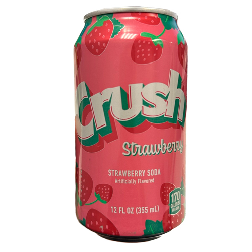 Газ.напиток Crush Strawberry 355мл