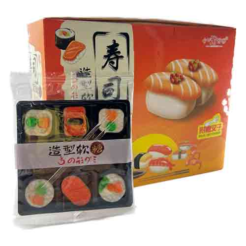 Жев.мармелад Holyuan Food суши (клубника, яблоко, черника, апельсин) 20гр