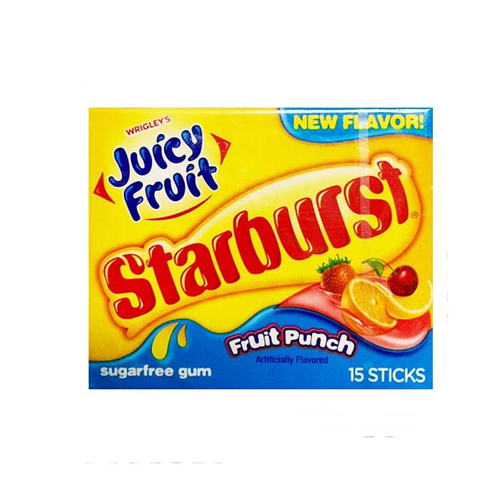 Wrigley Juicy Fruit Starburst 40,5гр США