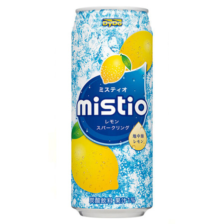 Лимонный напиток Дайдо Мистио Лимон (DYDO Mistio Lemon Sparkling) 500мл. ж/б