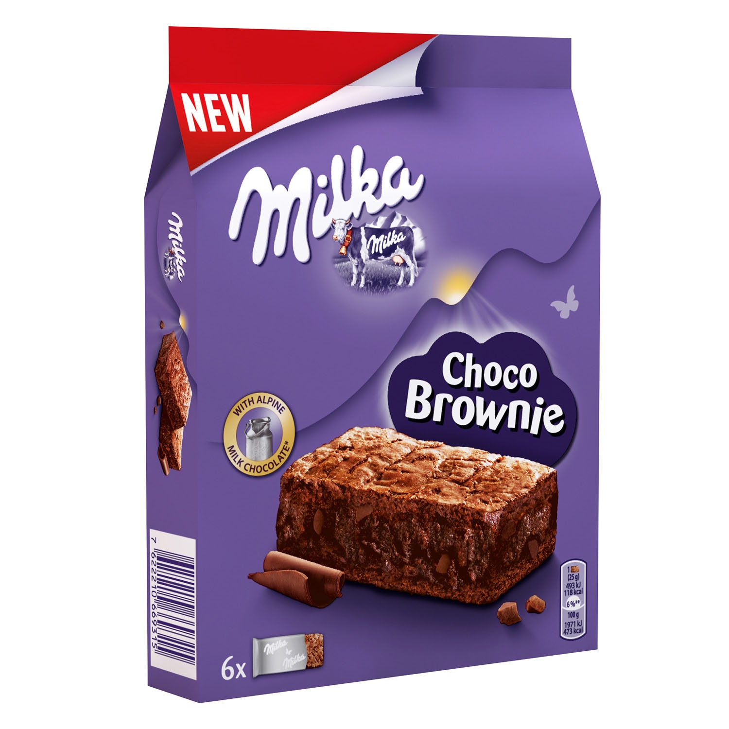 Бисквит Milka Choco Brownie   150гр