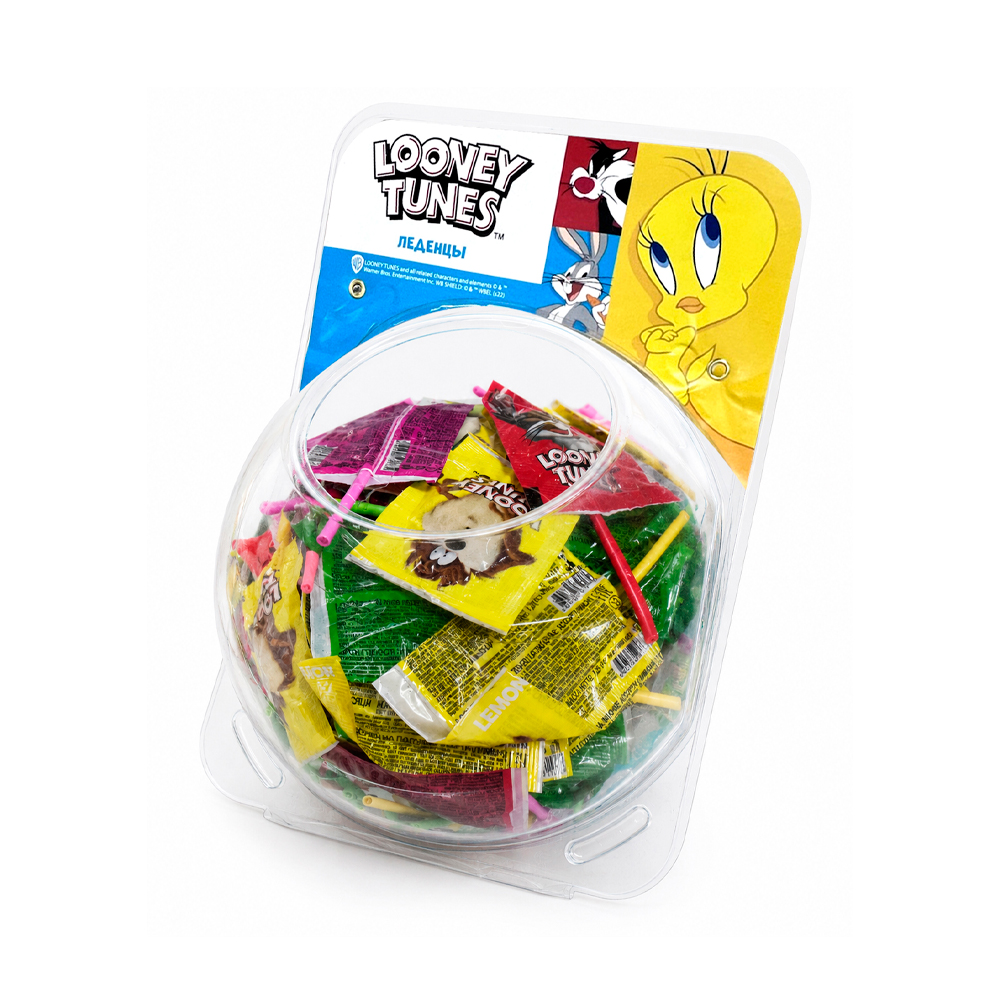 Леденец Looney Tunes ассорти в сфере   7,25гр