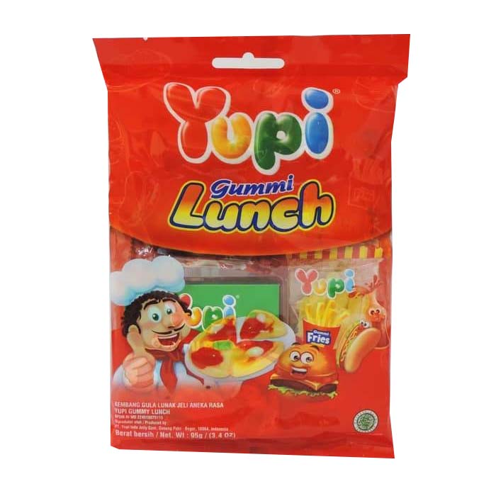 Жев.конфеты Yupi Gummy Lunch 95г