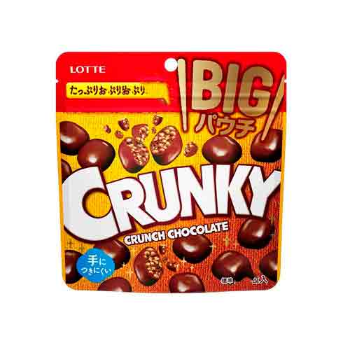Шоколадные шарики Lotte Crunky 72гр