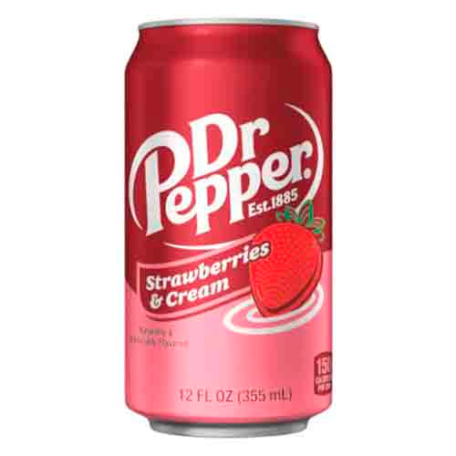 Газ.напиток Dr.Pepper Strawberry Cream м  355мл