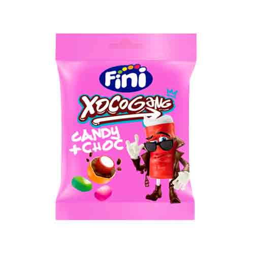 Драже с начинкой Xocogang палочки в шок. глазури. 80гр
