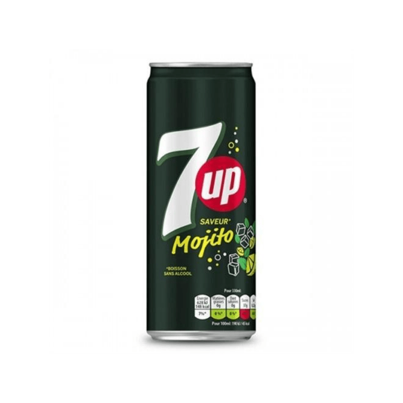 Газ. Напиток 7up Mojito 330мл.