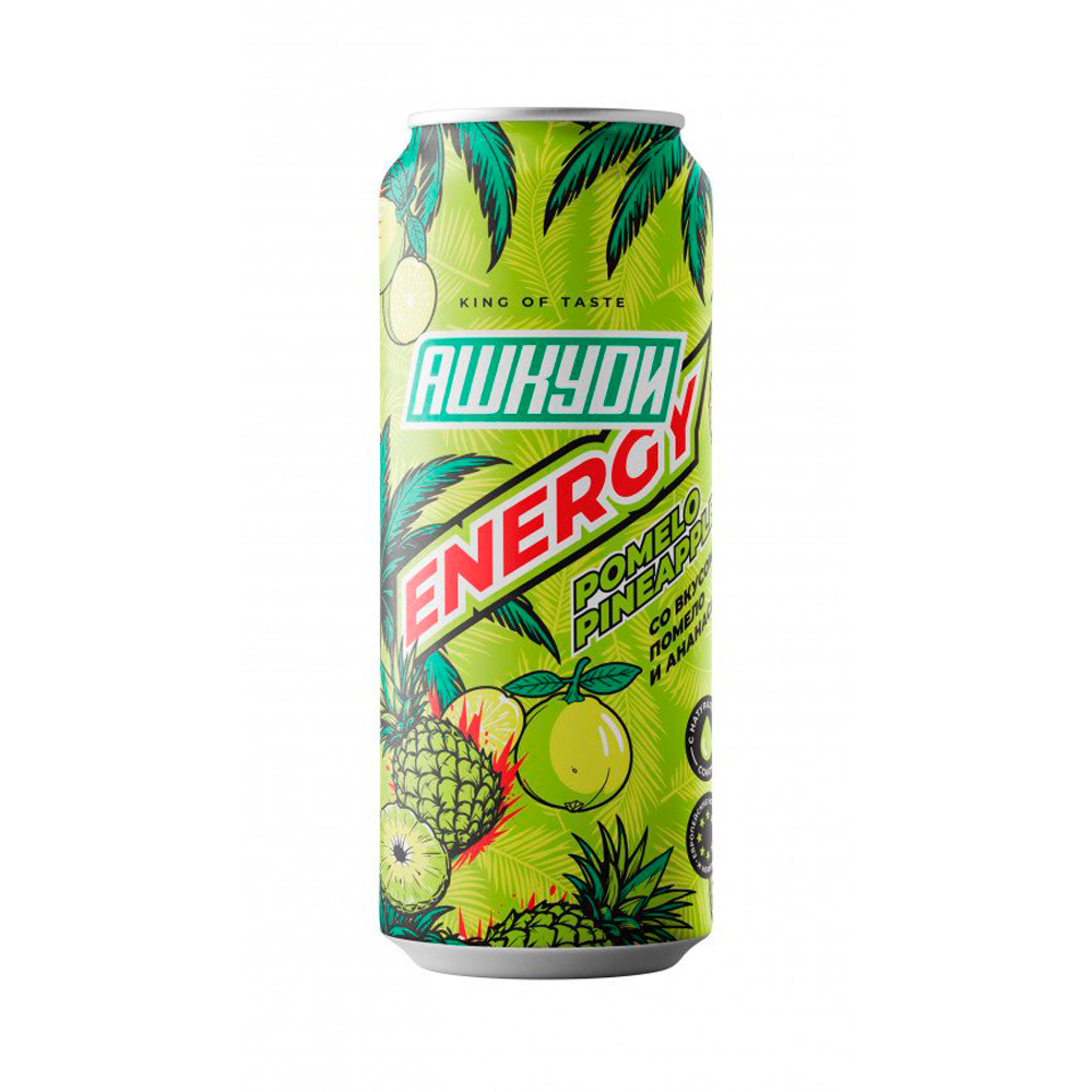 Энергетический напиток HQD Energy Pomelo Pineapple   450мл