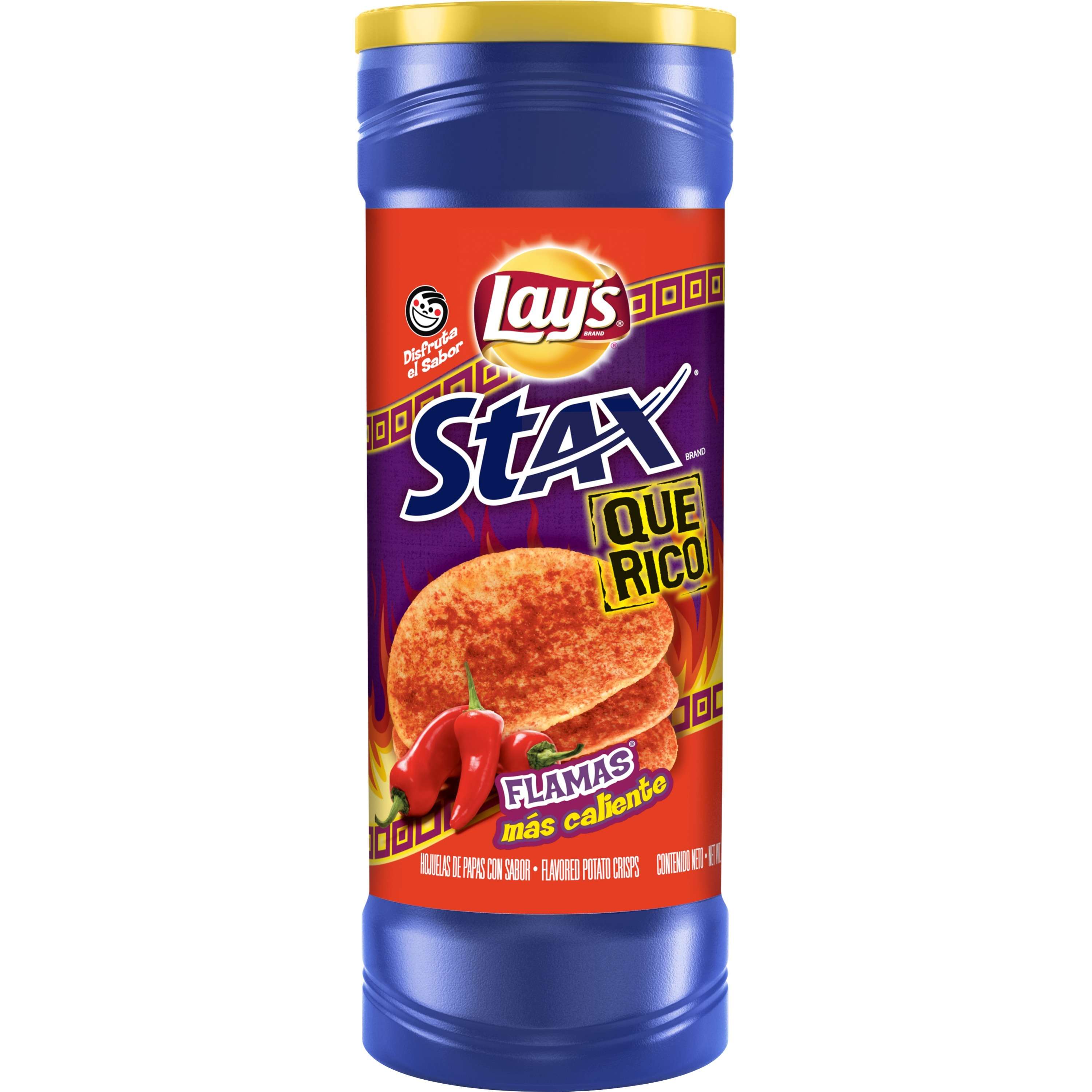 Чипсы Lay's Stax Flamas в тубе   155,9гр
