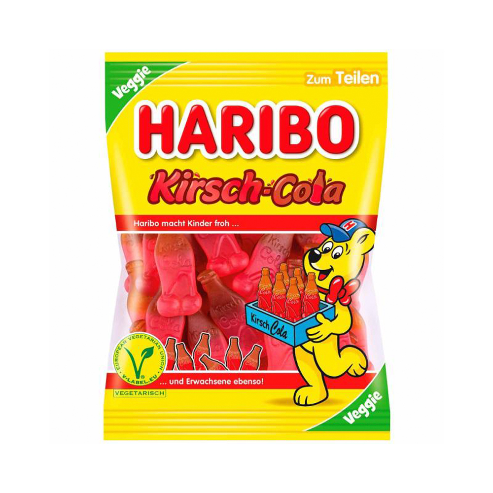 Жев.мармелад Haribo Kirsch-Cola со вкусом черри колы   175гр