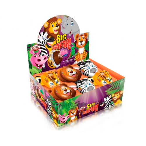 Шоколадные фигуры Big Safari с игрушкой 55гр.
