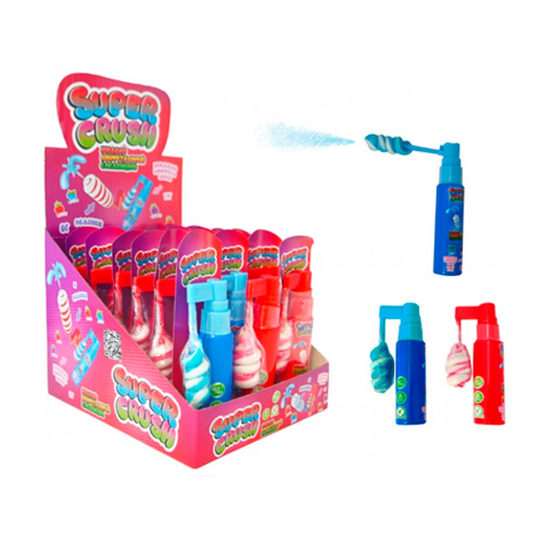 Жидкая конфета Super Crush спрей с леденцом   25гр