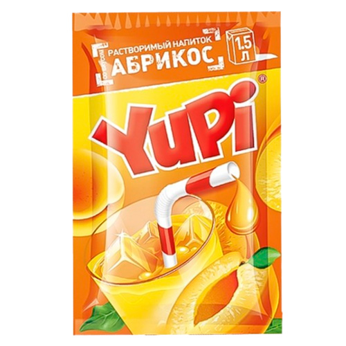 Растворимый напиток Yupi Абрикос   12гр