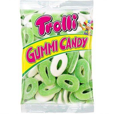 Мармелад Trolli яблочные кольца 1 кг