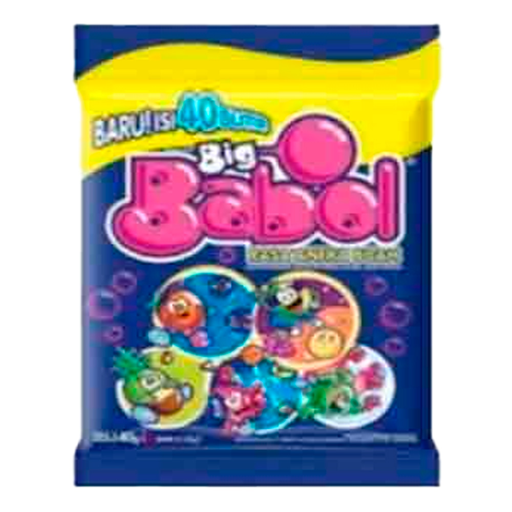 Жев.резинка Big Babol Assorted Fruits 132гр