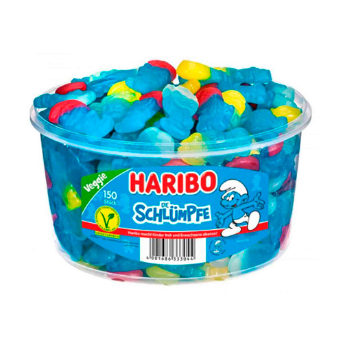 Жев.мармелад Haribo Veggie Schlümpfe 1350гр